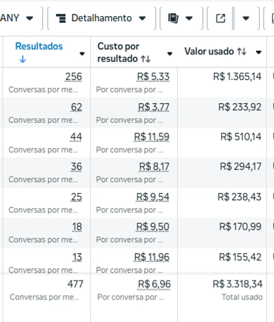 Resultado de tráfego pago – Clínica de Estética · RJ